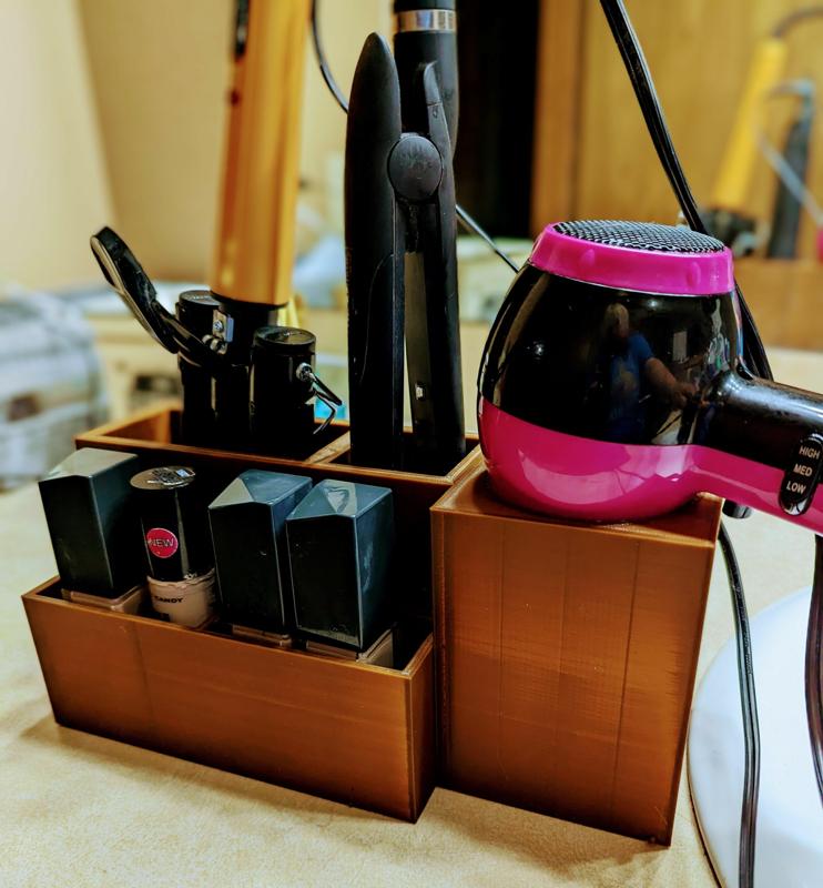 Hair Tools & Makeup Caddy