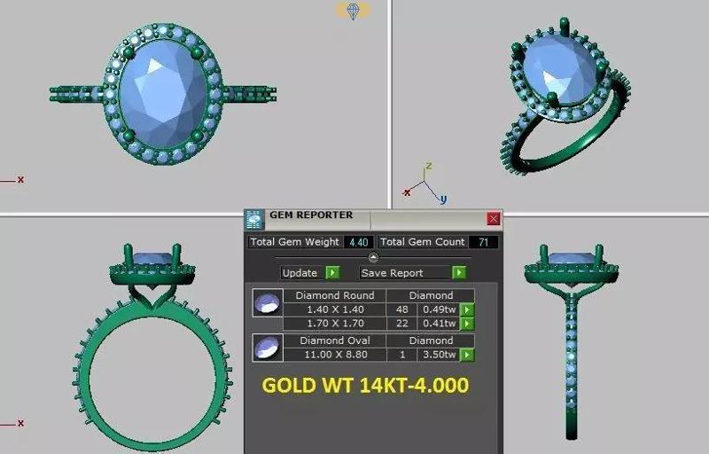 oval halo engagement ring