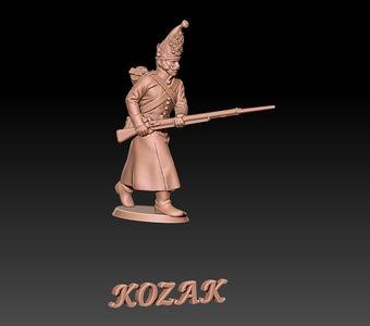 russian grenadier in greatcoat 1805-07 free sample