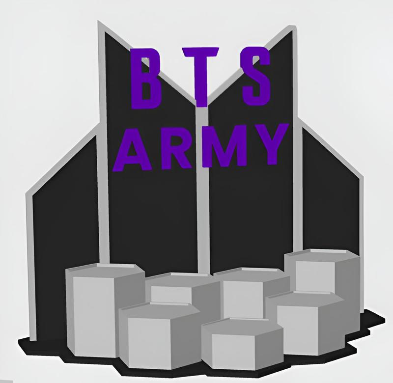 BTS I TINY I TAN I STAND I COLLECTION I STAND I ARMY I ARMY I SUGA I JIM I JUNGKOOK I 7