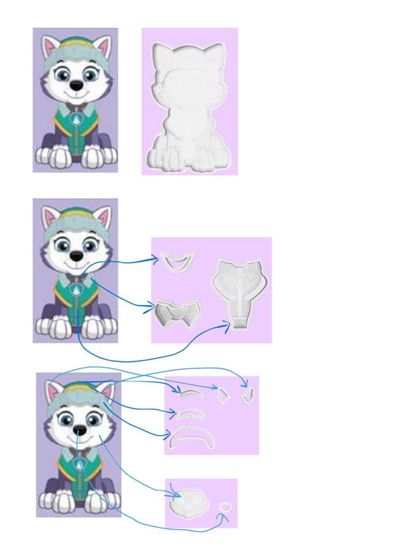 Cortador patrulha canina- Everest