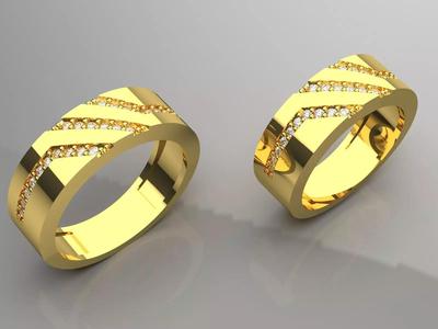 wedding couple ring cr0038