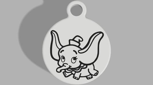 Dumbo Keyring