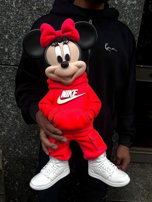 Minnie Mouse Urban Vibes Fan Art Ready To Print (MULTIPARTS)