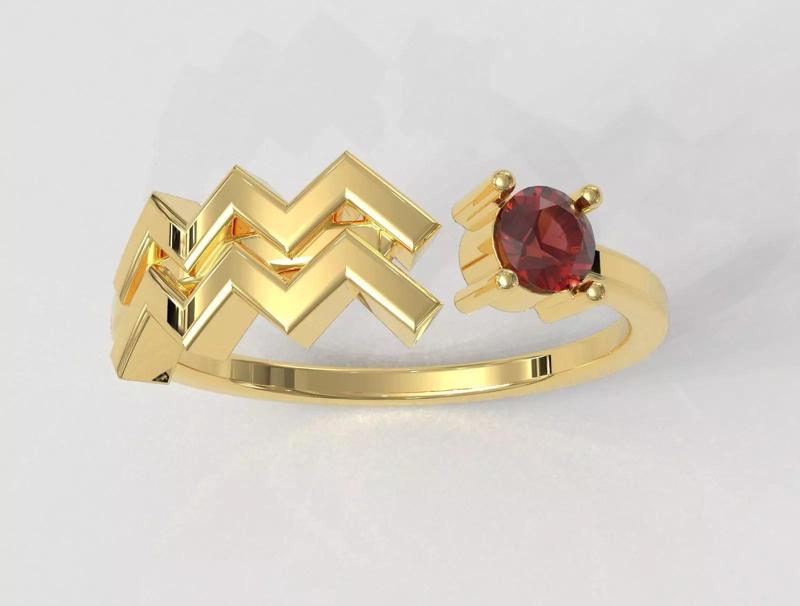 Zodiac Ring - Aquarius