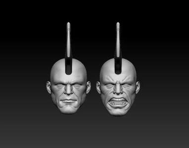 The Savage Dragon Headsculpt for Action Figures
