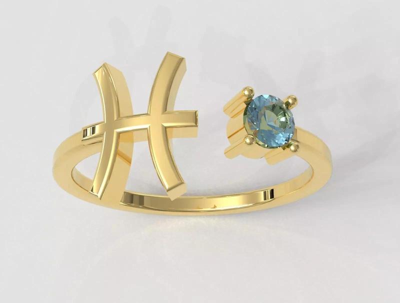 Zodiac Ring - Pisces