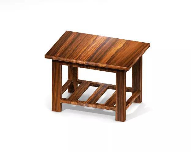 Teak wood table