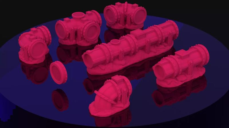 Modular Imperial Pipe Barricade Set 28 32mm