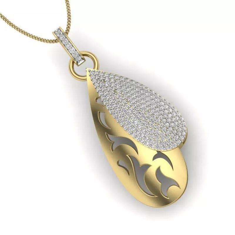 Women pendant 3dm render detail 3D print model