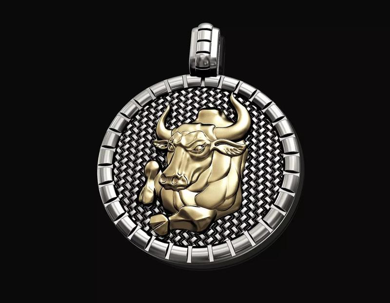 Taurus - Zodiac pendant