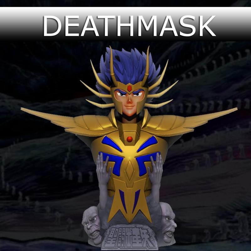 SAINT SEIYA-DEATHMASK BUST