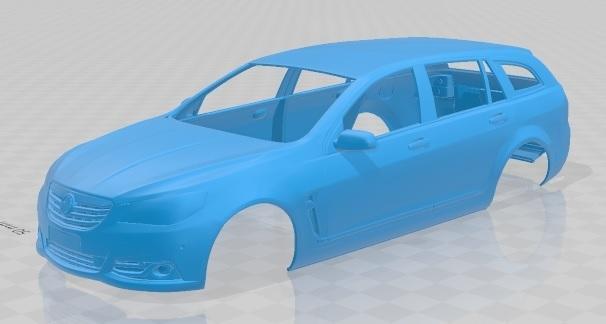 Holden VF Commodore Calais V Sportwagon 2013 Printable Body Car