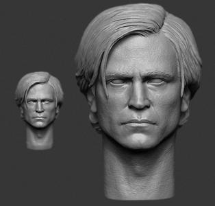 1/6 1/12 THE BATMAN BRUCE WAYNE ROBERT PATTINSON HEAD HEADSCULPT