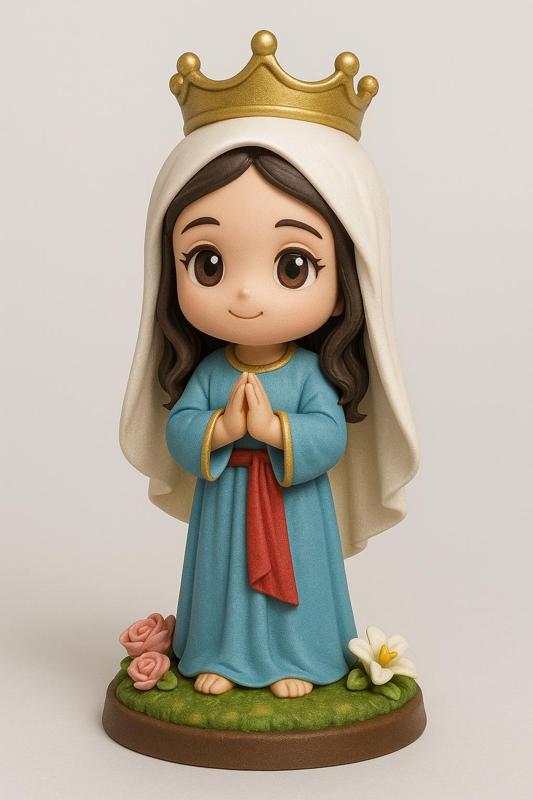 Virgin Mary Chibi – Collectible Figure