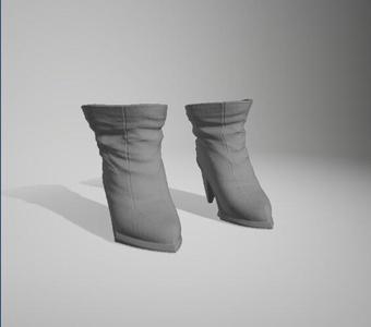 Custom feet Rogue Hellfire Gala (marvel legends petites)