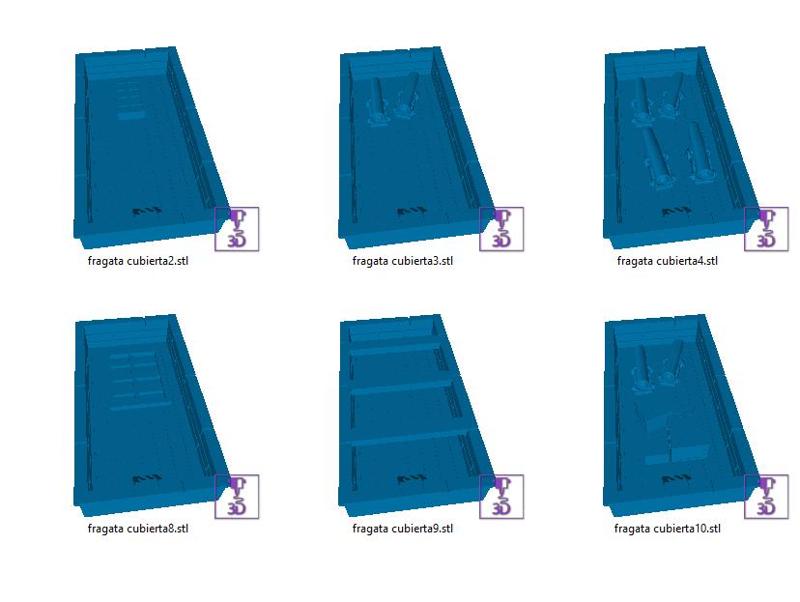 Covers for Black seas frigates, Warlord Games