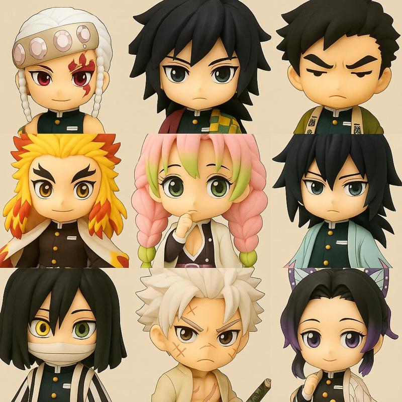 Mega Pack - The 9 Pillars of Kimetsu no Yaiba (Guardians of the Night) on Qposket