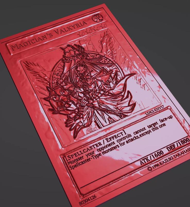 magician s Valkyria Card-Yugioh