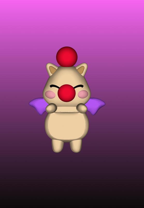 Moogle final fantasy hippers peekies