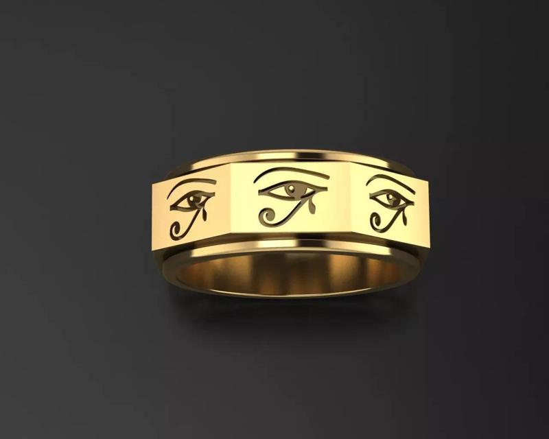 Wadjet Eye of Horus ring