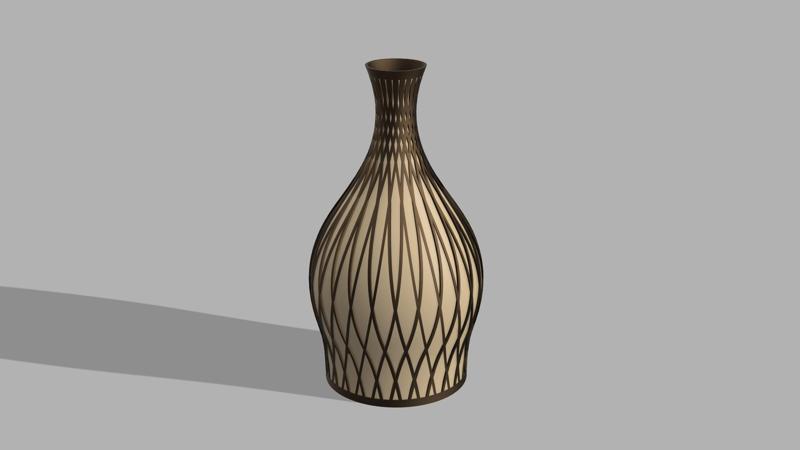 Textured Decorative Vase