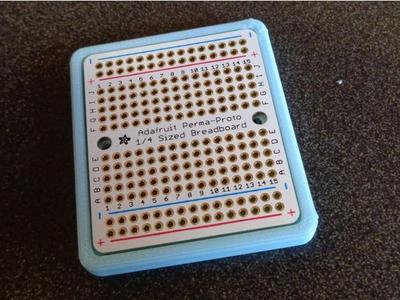 Base for Adafruit Perma-Proto Quarter