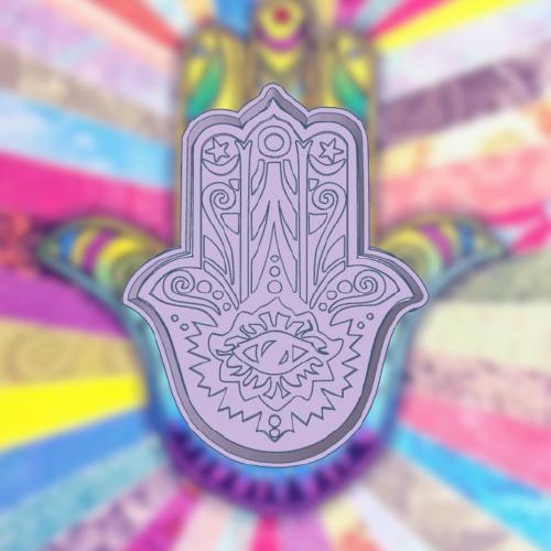 HAND FATIMA HAMSA COOKIE CUTTER