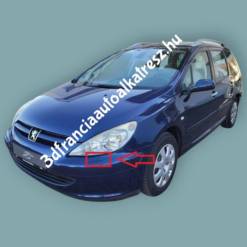 PEUGEOT 307  headlight washer cover