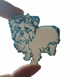 Mascot keychain or badge