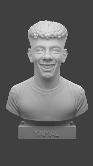Lamine Yamal Bust
