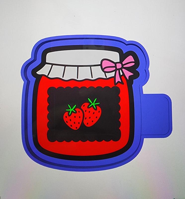 Strawberry Jam Jar Freshie Mold STL