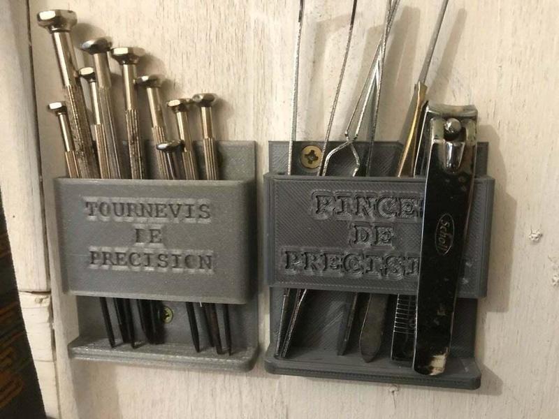 Precision screwdrivers and pliers holder