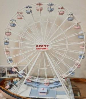 Giant wheel / ferris wheel / grande roue set of splitted parts for small machines