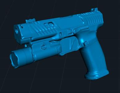Canik TTI Combat W/ Olight PL-Turbo Scan