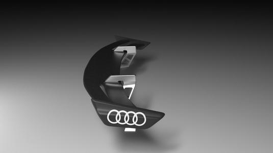 Audi TTRs/TT/TTs wing spoiler 1/1