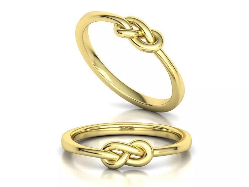 The Knot Ring Fashion Ring 3dmodel