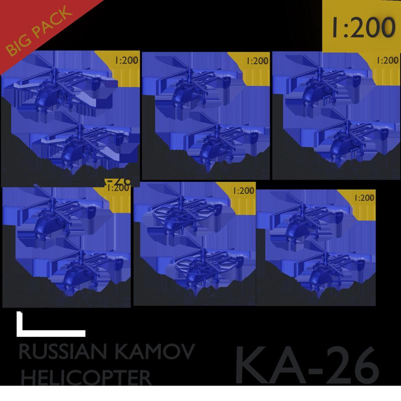 KA-26 KAMOV  (12 IN 1)  BIG PACK