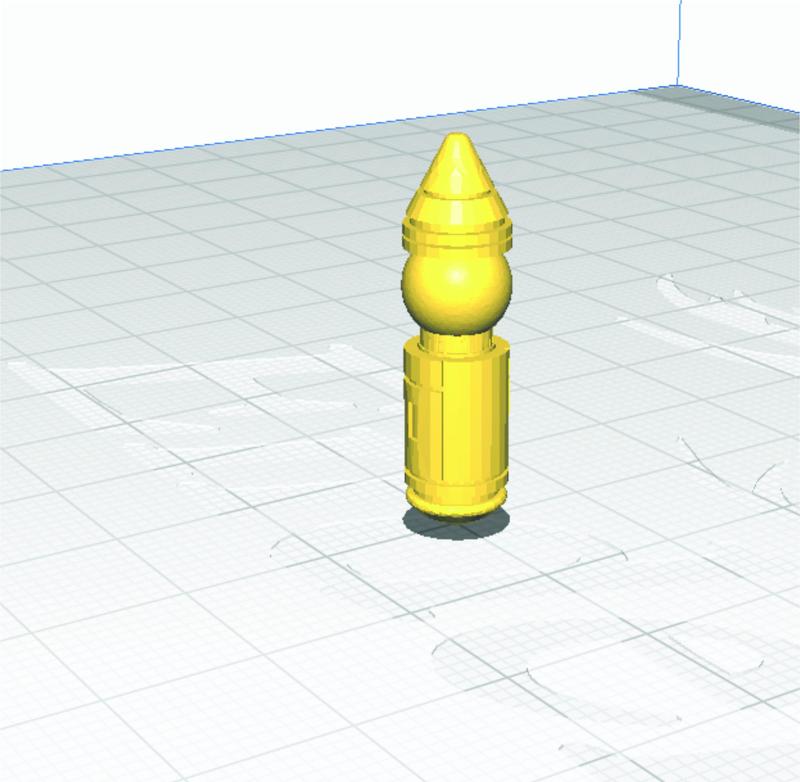 TIE BOMBER TIE PUMP AND CAP 3.75