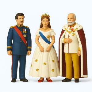 Sissi Franz Josef and King Ludwig II