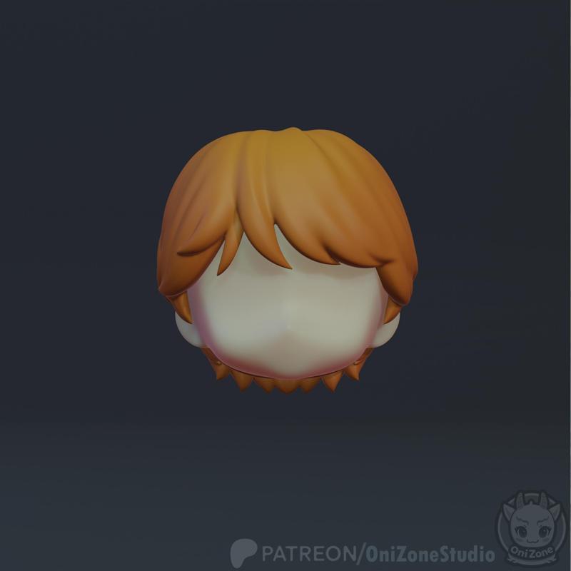Ron Weasley Custom Hair for Nendoroid - Harry Potter