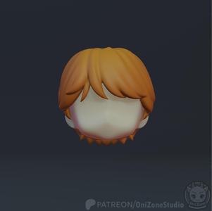 Ron Weasley Custom Hair for Nendoroid - Harry Potter