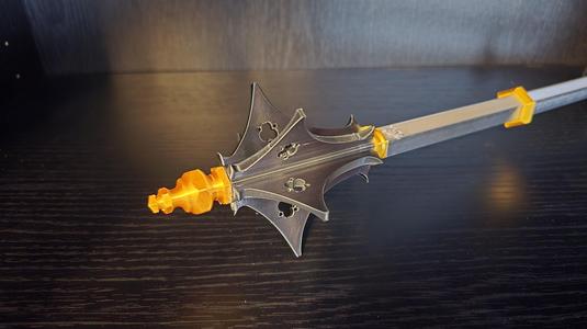 flanged mace