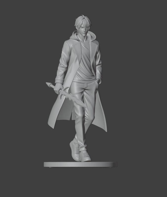 Action Figure Sung Jin-Woo (Enhanced Design)