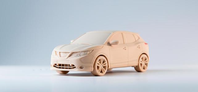 Nissan Qashqai 3D Car Model