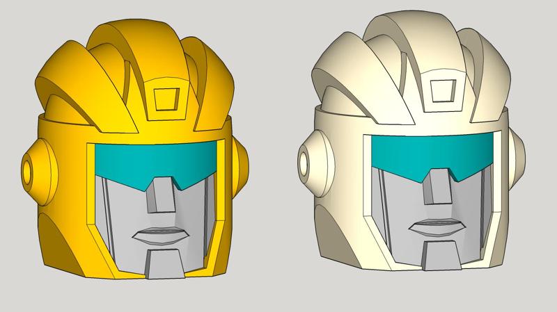 Bumper Head for Earthrise Cliffjumper/Worlds Collide Bumblebee