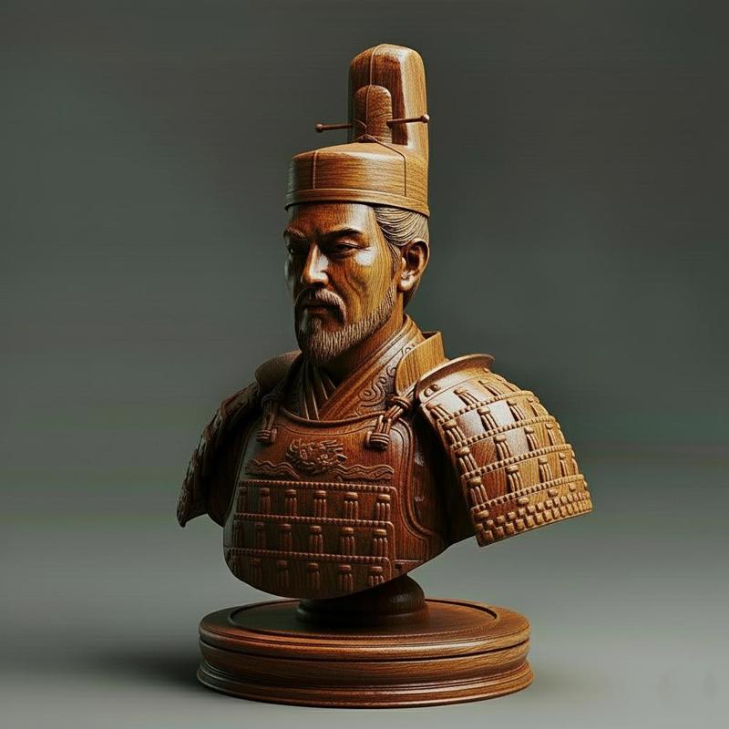 Medieval Japanese King Chess Piece
