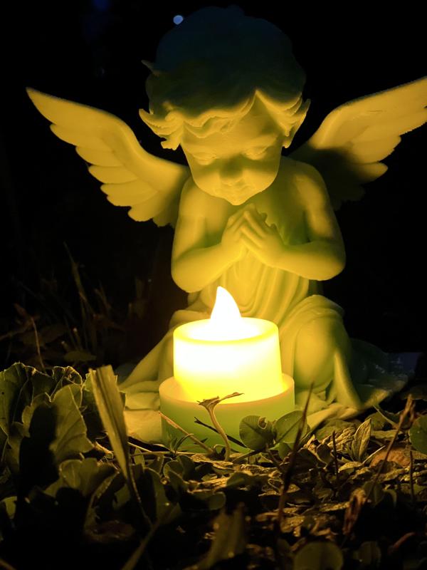 Cementary CANDLE Angel "Lumenis" – Candle Holder