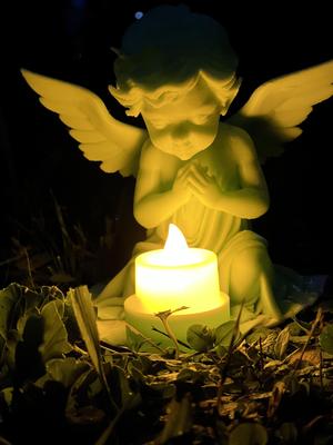Cementary CANDLE Angel "Lumenis" – Candle Holder