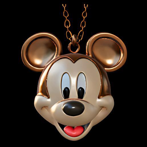 Classic Toon Mouse Pendant